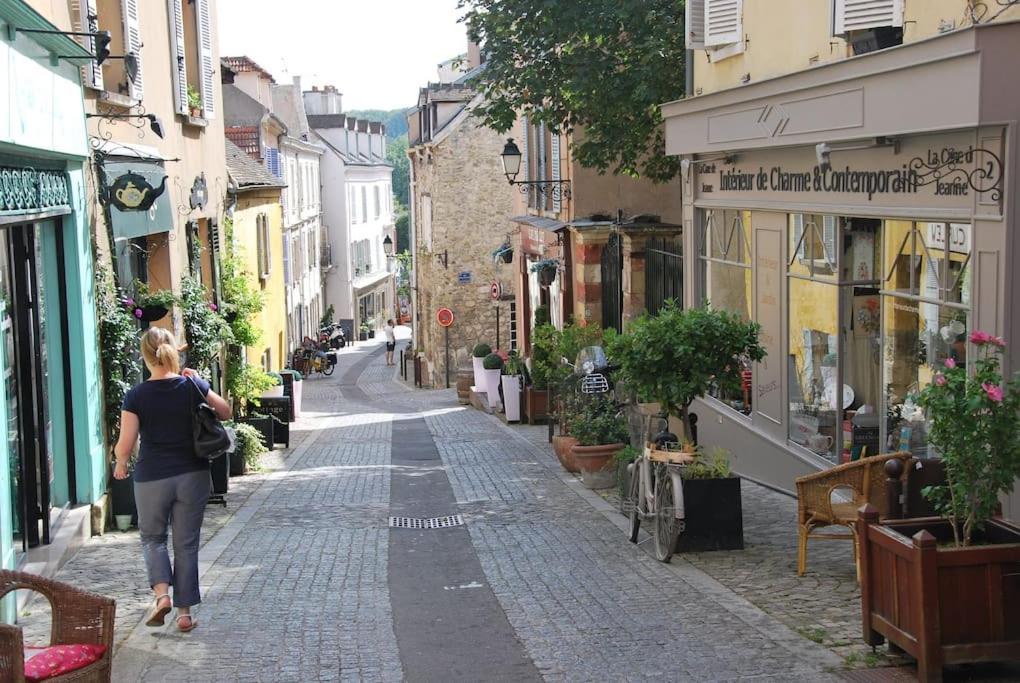 Chez Laurette - Charming Apartment In Historic Village Near Versailles Marly-le-Roi Eksteriør bilde